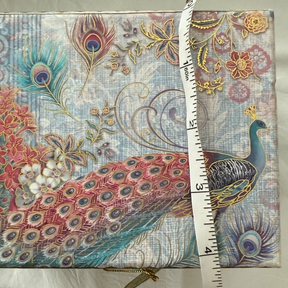 Punch Studio Peacock music box with scented soap